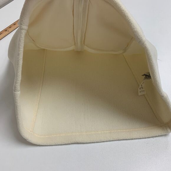 LL Bean Mountain Fleece Vest Womens S Butter Full Zip Polartec Stand Up Collar - Picture 9 of 14